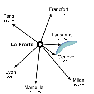 Plan d'acc&egrave;s